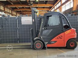 Linde H25T-02 // Triplex // Hubhöhe 5,51m // Seitenschie