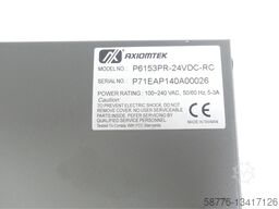  AXIOMTEK P6153PR-24VDC-R Touchscreen Monitor 15
