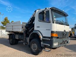 MERCEDES-BENZ Atego 1828 BB 4x4/ DPF/ AC/ Meiller/ Atlas 105.1