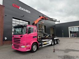 Scania G410 8x4 Haaksysteem / kraan Euro 6 Retarder