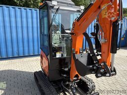 Tec Point - 1,6 Klasse Minibagger NEU! Schnellwechsler und 3 Schaufeln im Set