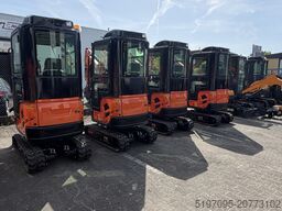 Tec Point - 1,8t Klasse Minibagger NEU! Schnellwechsler und 3 Schaufeln im Set