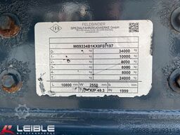 FELDBINDER KIP 45.3*45m³ Kippsilo*4 Domdeckel*BPW Eco
