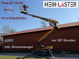 Paus PAUS GT 16AG  Arbeitshöhe 16m 200kg Stromagregat