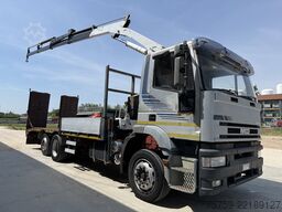 Iveco Eurotech 240E42 Pritsche mit Rampen+Kran