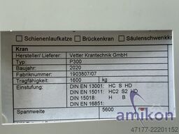 Vetter P300 Portalkran 1,6t Krananlage