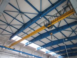 Demag Hallenkran Brückenkran Kran 3,2 tt Seilzug DR 3200Kg Spur 17m Hub 10m