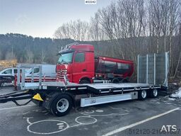 Fliegl DTS 300 Machinery Trailer – Hydraulic Ramps