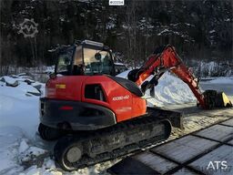 Kubota KX080-4α2 Beltegraver m/ 2 delt bom, tilt og 2 sku