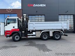 MAN TGS 26.360 6x6 Kipper / Z kraan Euro 5