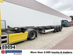 Krone SDC 27 eLTU4 Container-Chassi, 2x Liftachse,