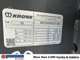 Krone SDC 27 eLTU4 Container-Chassi, 2x Liftachse,