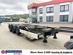 Krone SDC 27 eLTU4 Container-Chassi, 2x Liftachse,