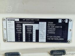 Scania R520 V8 NGS retarder - steel / air - navi  - fr...