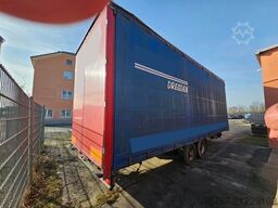 SCANIA G410 Volumen, Edscha, Hubdach+Tandemhänger