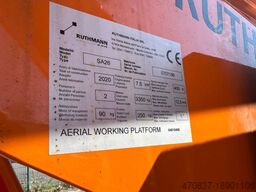 MERCEDES-BENZ Rutmann SA 26 / Raupenbühne / Funk