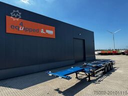 Groenewegen 40FT HC-chassis, BPW+Drum, liftaxle, NL-Chassis