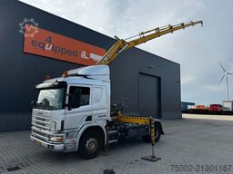 Scania P114-340 + HIAB 19-5 crane + remote / Euro-3 / ...