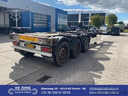 Schmitz Cargobull SCF 24 Chassis / SAF + Disc / 2x Extendable / L...