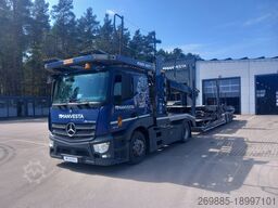 Mercedes-Benz Actros 1843 LS Car carrier + Rolfo
