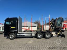 MAN TGX 26.580 6x4 / Kurzholz / Tajfun 150Z96