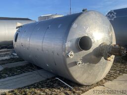 14m3 stainless steel tank with agitator 