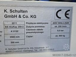 K. Schulten GmbH & Co. KG KS AluKap 350-3