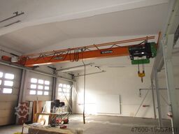 Stahl Stocker Portalkran Brückenkran 9m Kran Seilzug 12,5t 12500Kg L 15 x B 9,5m