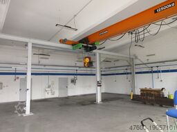 Stahl Stocker Portalkran Brückenkran 9m Kran Seilzug 12,5t 12500Kg L 15 x B 9,5m