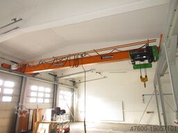 Stahl Stocker Portalkran Brückenkran 9m Kran Seilzug 12,5t 12500Kg L 15 x B 9,5m