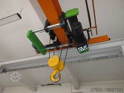 Stahl Stocker Portalkran Brückenkran 9m Kran Seilzug 12,5t 12500Kg L 15 x B 9,5m