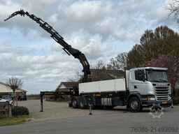 Scania G450 8x4 triple, PALFINGER PK92002 (92tm) FLYJI...