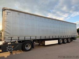 KRONE SD Pritsche+Schiebeplane+Edscha/Luft-Lift