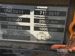 Schmitz Cargobull Tiefkühler Standard Ladebordwand