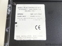  S.B.C Elettronica HPD5N Servoantrieb SN: 00117097