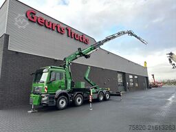 MAN TGS 35.510 8X4H-6 BL + FASSI 545 + JIB + HAAKAR...