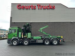 MAN TGS 35.510 8X4H-6 BL + FASSI 545 + JIB + HAAKAR...