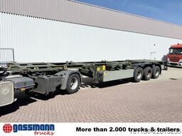 Doll U-74.0 3-Achs Containerchassis, 2x20/20/30/40ft,