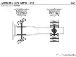 Mercedes-Benz Actros 1843
