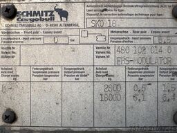 Schmitz SKO 18 + STUURAS + LOADLIFT + CARRIER