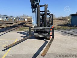 Linde E50HL Batterie 2022 // Freisichtmast //