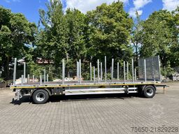 Möslein T 2 Plato 7,60 m  2 Achs Jumbo- Plato- Anhänger Mega