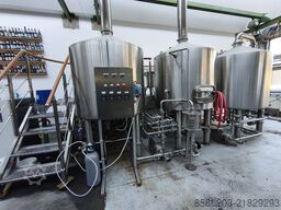 HGMC Drei-Geräte Sudhaus 1200l