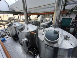 HGMC Drei-Geräte Sudhaus 1200l