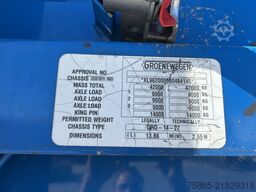 Groenewegen DRO-14-27 / Curtainside Trailer / BPW Drum / AP...
