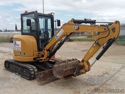 Caterpillar 303.5E2 CR with 3 buckets