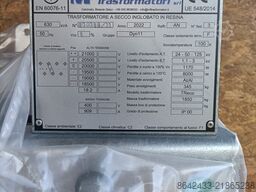 MF Trasformatori TReco- 630kVA - 20kV / 0,4 kV
