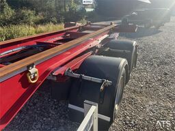Närko 4 axle container trailer