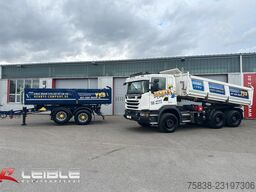 SCANIA G 490 CB6x4MHZ*Meiller* Bordmatik*Blatt*370TKM*