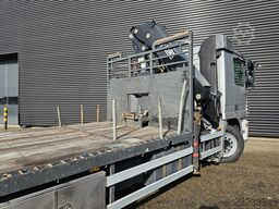 Mercedes-Benz ACTROS 2532 6x2 / HIAB CRANE / MACHINE TRANSPORTER
